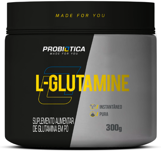 l glutamine pure (300g), probiótica l glutamine pure (300g), probiótica