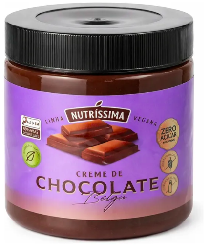 creme de chocolate vegano
