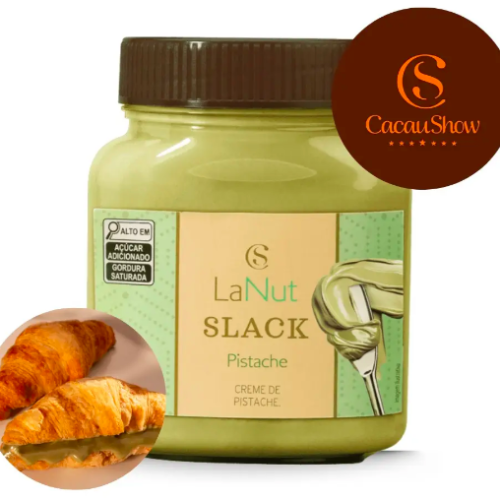 slack lanut 290g cacau show pistache