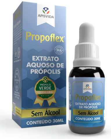 extrato aquoso de própolis