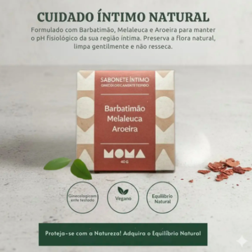 moma sabonete Íntimo feminino